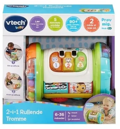 VTech 2- In 1 Rolling Explorer Trommel DK