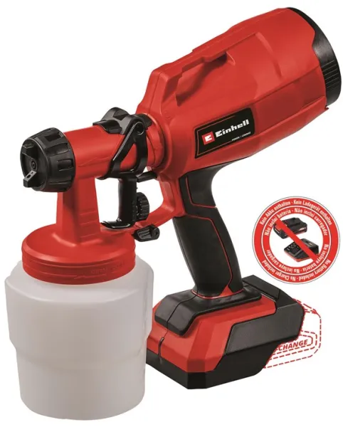 Einhell TC-SY 18/60 Li Akku-Farbspritzgerät 18 Volt ohne Akku und Ladegerät