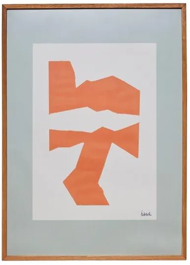 Hübsch Focal Rahmen 50x70 Natur