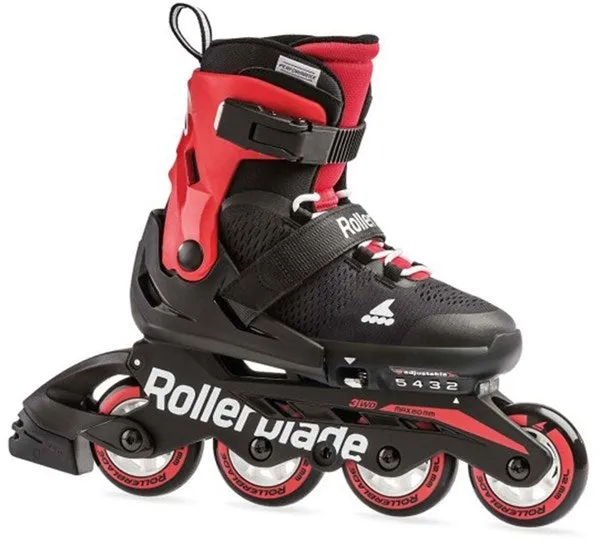 Rollerblade Inlineskates Schwarz/Rot - Gr. 33-36,5
