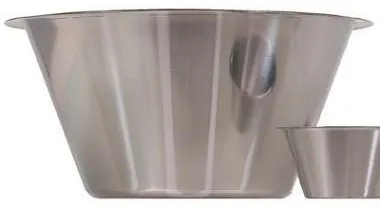 Rührschüssel, hoch, rostfreier Stahl, Ø40,5xH24 cm, 14 L