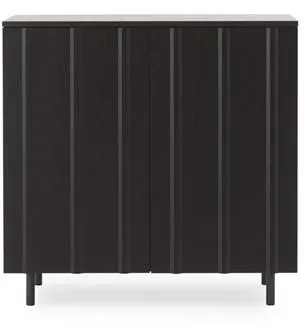 Normann Copenhagen Rib Kabinett Weich Schwarz