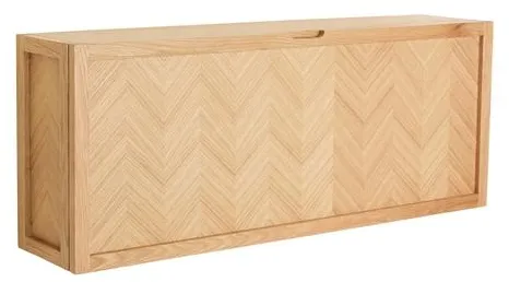 Hübsch Herringbone Schuhschrank Groß Natur