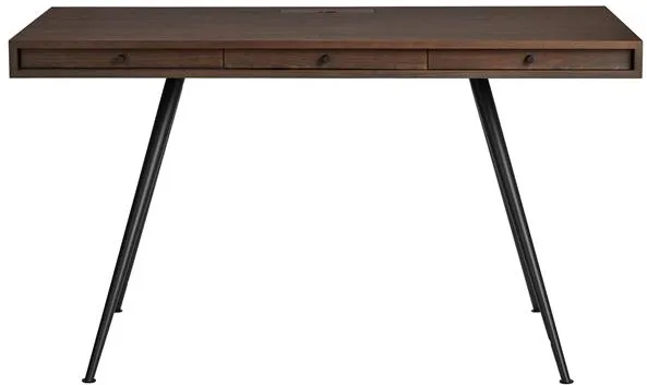 NORR11 JFK Schreibtisch Dunkel Geräucherte Esche Furnier