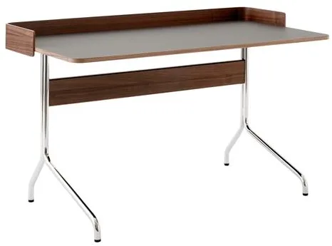 &Tradition Pavilion AV17 Schreibtisch Iron/Walnuss/Chrom