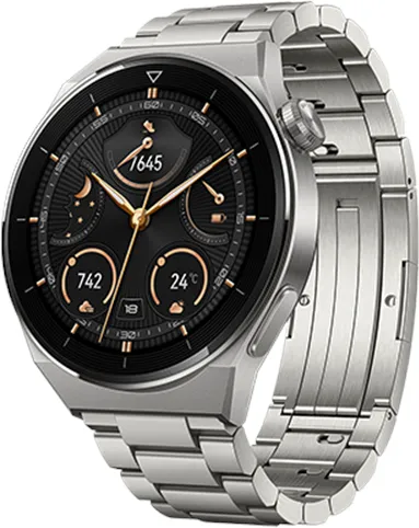 Huawei Watch GT 3 Pro 46mm Elite - Titangehäuse mit Titanarmband