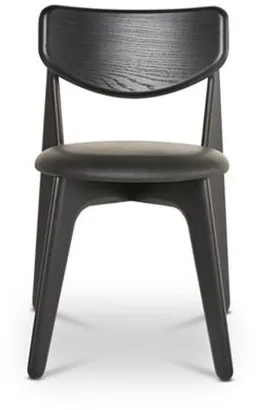 Tom Dixon Slab Esszimmerstuhl Gepolstert Set aus 2 Schwarz