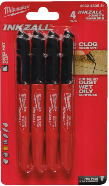 Milwaukee Permanentmarker Spitze 4 Stück