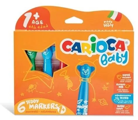 Carioca - Marker mit Babygriff (6 Stk.) (809409)